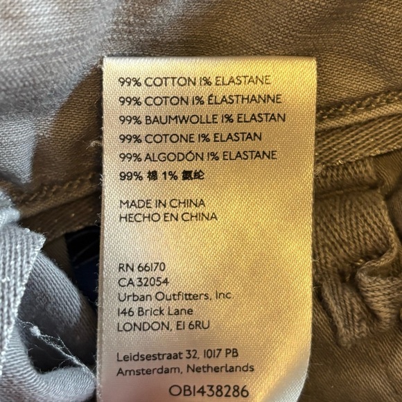 🦆 Pilcro Distressed Gray Wanderer Pant - size 29​ - Picture 9 of 9